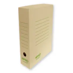 Кутия архивна кафява 80 мм микровелпапе 2 мм Spree бр 1