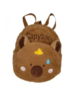 Alternative view of Раница детска плюшена Capybara, 24x11x11, Must