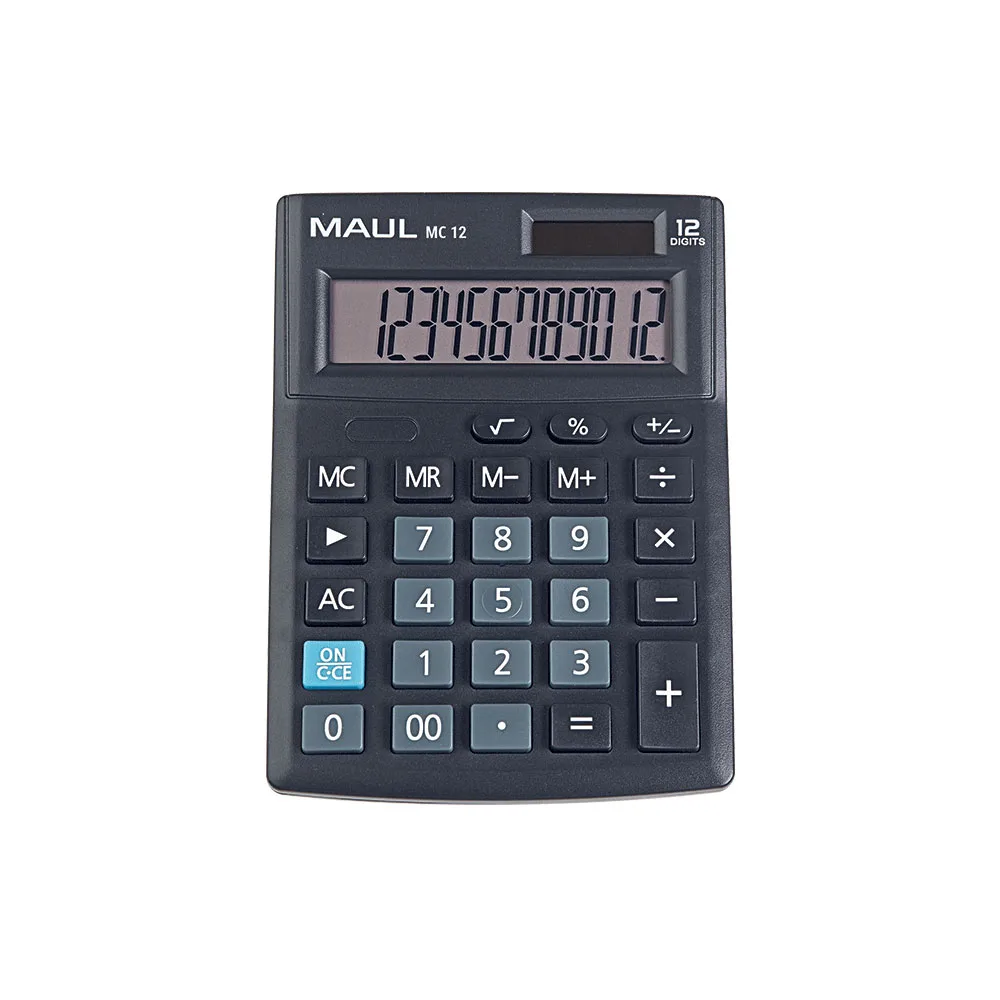Калкулатор 12 разр. 137x100x30 MC 12 черен Maul бр 1