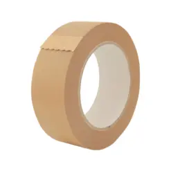 Лента лепяща хартиена солвентна 38 мм/50 м 60 г/м2 осн 130 µ Spree каш 48