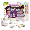 Фигури за оцветяване 4 бр вана Washimals Crayola бр 1