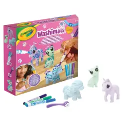 Фигури за оцветяване 3 бр пастелни Washimals Crayola бр 1