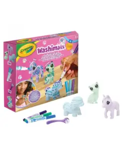 Alternative view от Фигури за оцветяване 3 бр пастелни Washimals, Crayola