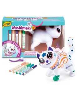Alternative view от Фигура за оцветяване голяма коте Washimals, Crayola