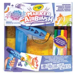 Пистолет Airbrush + 8 маркера Crayola бр 1