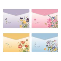 Папка с копче A4 PP Floral Spree бр 1