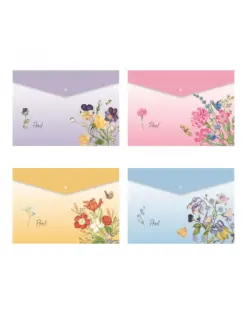 Alternative view of Папка с копче, A4, PP, Floral, Spree, каш 240
