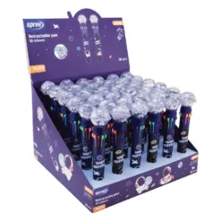 Химикалка 10 цветна с фигурка Astro Spree бр 1