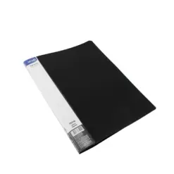 Папка с 10 джоба A4 PP черна Square Spree бр 1