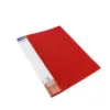 Папка с 10 джоба A4 PP червена Square Spree бр 1