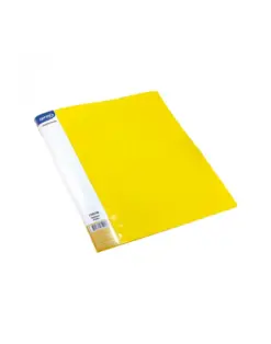 Alternative view of Папка с 10 джоба, A4 PP, жълта, Dots, Spree, каш 84