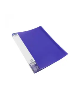 Alternative view of Папка с 20 джоба, A4 PP, лилава, Stripes, Spree, каш 72