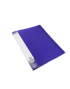 Alternative view of Папка с 30 джоба, A4 PP, лилава, Stripes, Spree, каш 60