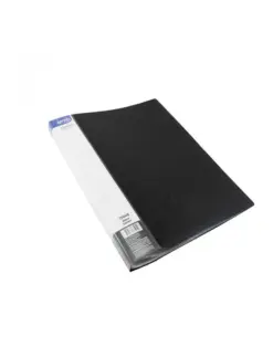 Alternative view of Папка с 40 джоба, A4 PP, черна, Square, Spree, каш 48