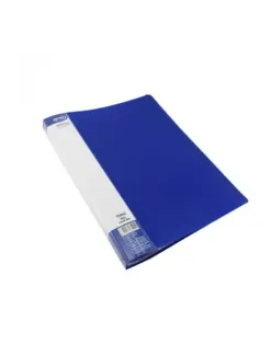 Alternative view of Папка с 40 джоба, A4 PP, синя, Stripes, Spree, каш 48