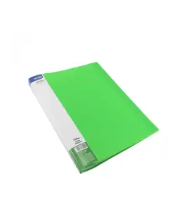 Alternative view of Папка с 40 джоба, A4 PP, зелена, Diamond, Spree, каш 48