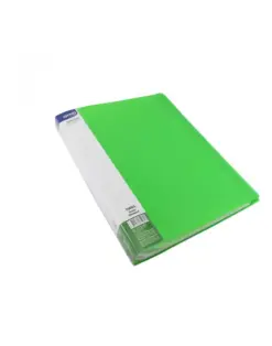 Alternative view of Папка с 60 джоба, A4 PP, зелена, Diamond, Spree, каш 30