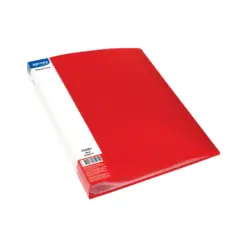 Папка с 80 джоба A4 PP червена Square Spree бр 1