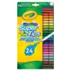 Флумастери 24 цв. коничен връх измиваеми Crayola бр 1