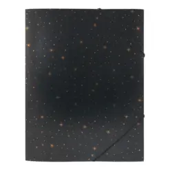 Папка с ластик 235х322 мм Gold stars Spree бр 1