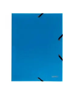 Alternative view of Папка с ластик PP, св. синя, A4, 400 µ, Spree, каш 96