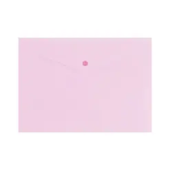 Папка с копче A4 330 x 238 мм PP Pastel розова Spree бр 1