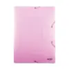 Папка с ластик PP Pastel розова A4 400 µ Spree бр 1