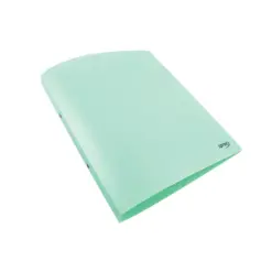 Папка с 2 ринга PP 35 мм Pastel зелена A4 700 µ Spree бр 1