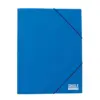 Папка с ластик Single Colour 260х340 мм синя картон Spree бр 1