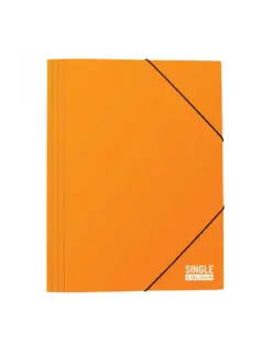 Alternative view of Папка с ластик Single Colour 260х340 мм оранж, картон, Spree, каш 72