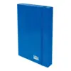 Кутия с ластик Single Colour 245х325х50 мм синя картон Spree бр 1