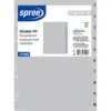 Разделител РР 1 до 10 сив Spree бр 1