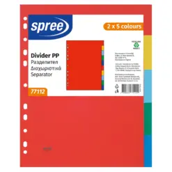 Разделител РР 2x5 цвята Spree бр 1