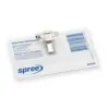 Бадж с игла и щипка 90 х 55 мм 270 mic Spree каш 2000