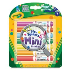 Маркери мини 7 цв. коничен връх Pip Squeaks Crayola бр 1
