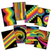 Тетрадка A4 UV One Color Black&Fluo шита 40+2 л.ред 80 г/м2 Blasetti бр 1