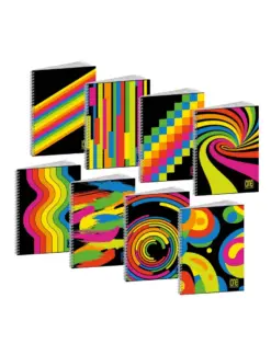 Alternative view of Тетрадка A4 UV One Color Black&Fluo спир., 60 л.ред, 80 г/м2, Blasetti