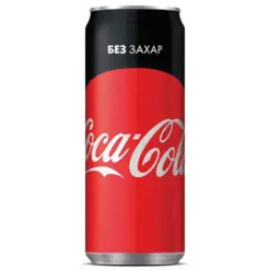 Напитка Coca Cola Zero 0.33 л кенче Coca Cola бр 1