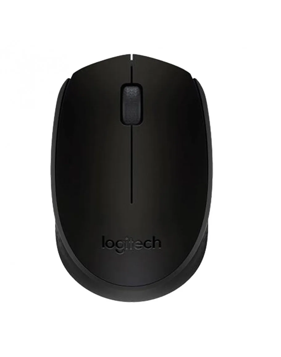 Мишка оптична, безжична, M171, черна, USB, скрол, Logitech - Image 2