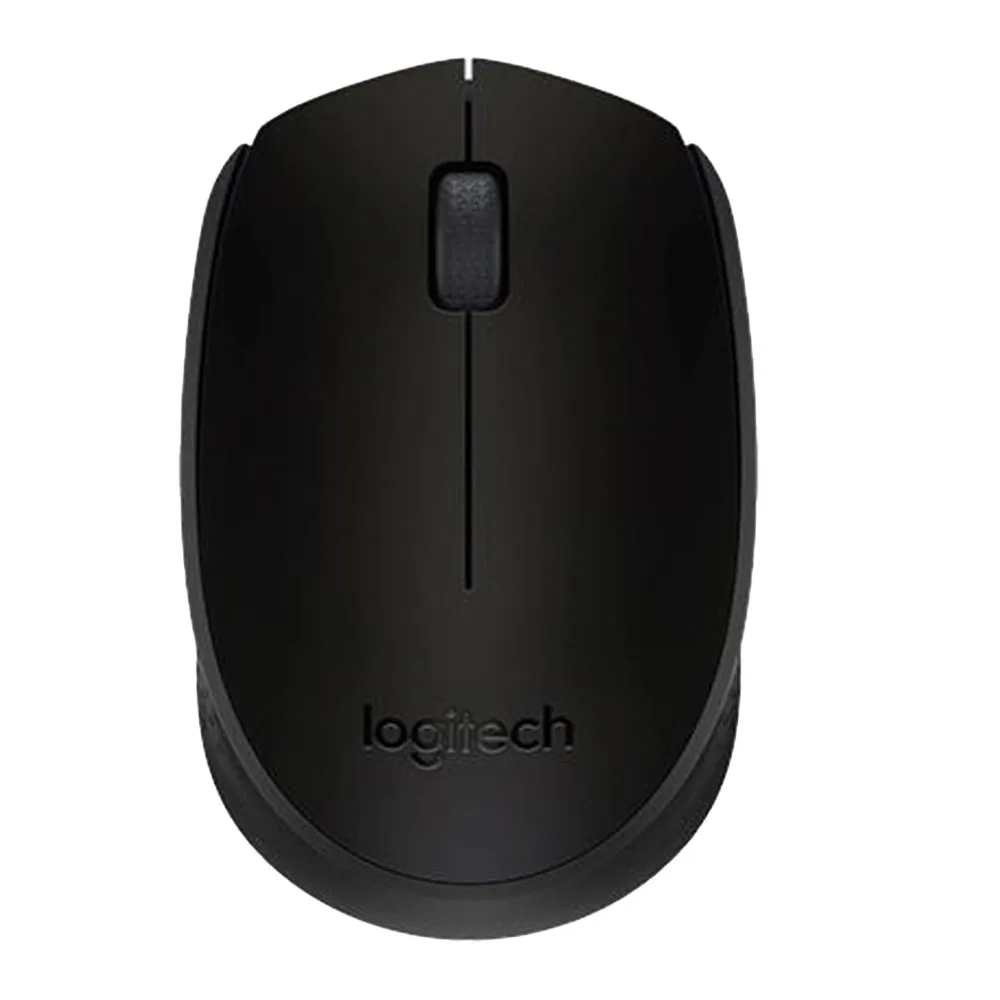 Мишка оптична безжична M171 черна USB скрол Logitech