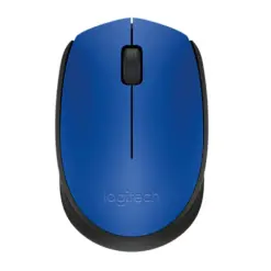 Мишка оптична безжична M171 синя USB скрол Logitech