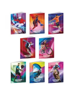 Alternative view of Тетрадка А4 UV Sport you canfeel, 40+2 л.ред, 80 г/м2, Blasetti
