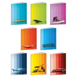 Тетрадка А4 UV Over the color 40+2 л.ред 80 г/м2 Blasetti бр 1