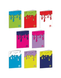 Alternative view of Тетрадка A4 UV One Color Paint шита, 48+2 л.ред, 100 г/м2, Blasetti