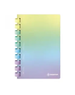 Alternative view of Тетрадка спирала Rainbow Pastel A5, Osama