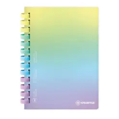Тетрадка спирала Rainbow Pastel 18х26 см Osama бр 1