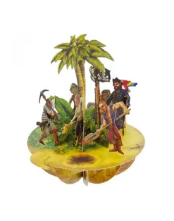 Alternative view от Картичка Treasure Island, Pirouettes, Santoro