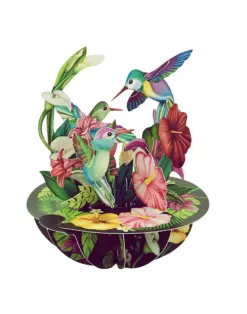 Alternative view от Картичка Humming Birds, Pirouettes, Santoro