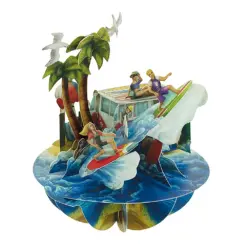 Картичка Beach&Surfing Pirouettes Santoro бр 1