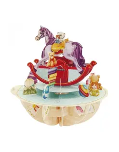 Alternative view от Картичка Rocking Horse, Pirouettes, Santoro